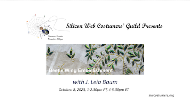 Beetle Wing Embelishment
