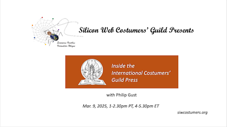 Inside the International Costumers' Guild Press